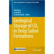 Geological Storage of Co2 in Deep Saline Formations