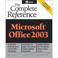 Microsoft Office 2003 : The Complete Reference,9780072229950