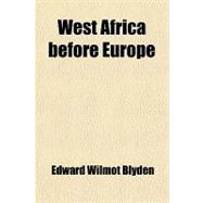 West Africa Before Europe