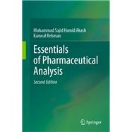 Essentials of Pharmaceutical Analysis
