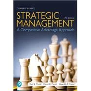 MyLab Management with Pearson eText -- Instant Access -- for Strategic Management: A Competitive Advantage Approach, Concepts and Cases