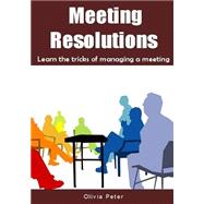 Meeting Resolutions