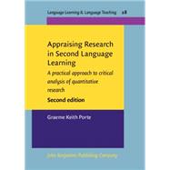 Appraising Research in Second Language Learning