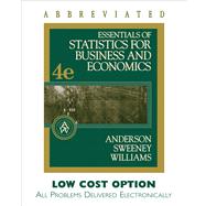 Essentials of Statistics for Business And Economics, Abbreviated