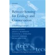 Remote Sensing for Ecology and Conservation A Handbook of Techniques