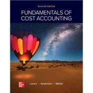 Loose-leaf Fundamentals of Cost Accounting with Connect Access Card