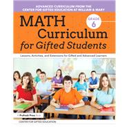 Math Curriculum for Gifted Students, Grade 6