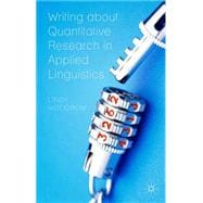 Writing About Quantitative Research in Applied Linguistics