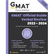 GMAT Official Guide Verbal Review 2023-2024, Focus Edition Includes Book + Online Question Bank + Digital Flashcards + Mobile App