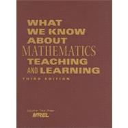 What We Know About Mathematics Teaching and Learning