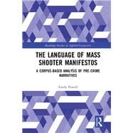 The Language of Mass Shooter Manifestos