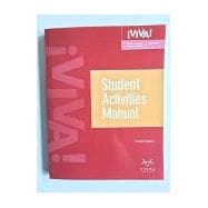 ¡Viva!, 3rd Edition Student Activities Manual