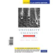University Calculus Elements with Early Transcendentals, Books a la Carte Edition