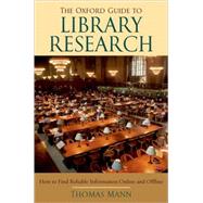 The Oxford Guide To Library Research