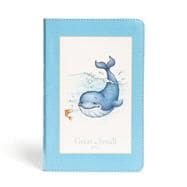 CSB Great and Small Bible, Blue LeatherTouch A Keepsake Bible for Babies