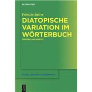 Diatopische Variation Im Wörterbuch