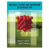 Materials Science and Engineering: An Introduction, 8th Edition