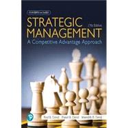 MyLab Management with Pearson eText -- Access Card -- for Strategic Management A Competitive Advantage Approach, Concepts and Cases