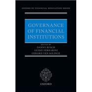 Governance of Financial Institutions