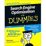 Search Engine Optimization For Dummies<sup>®</sup>, 2nd Edition