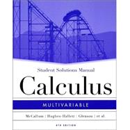 Multivariable Calculus, SSM: MV, 4th Edition