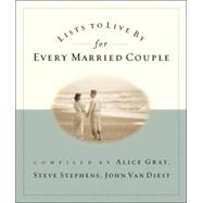Lists to Live by for Every Married Couple