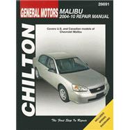 Chilton's General Motors Malibu, 2004-10 Repair Manual