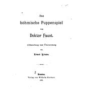 Das Böhmische Puppenspiel Vom Doktor Faust