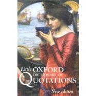 Little Oxford Dictionary Of Quotations