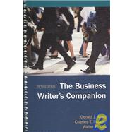 Business Writer's Companion 5e & ix for Technical Communication
