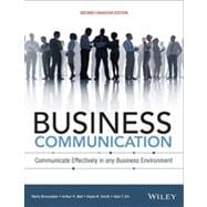 Business Communication, Second Canadian Edition