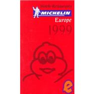 Michelin Red Guide 1999 Europe