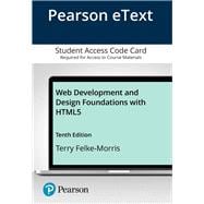 Pearson eText for Web Development and Design Foundations with HTML5 -- Access Card