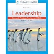Leadership: Research Findings, Practice, and Skills, Loose-leaf Version book cover, ISBN 9780357989999