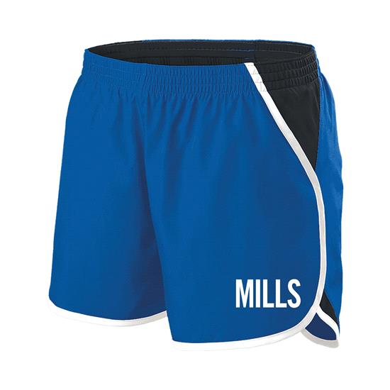 Mills College Energize Short - Royal/Black/White
