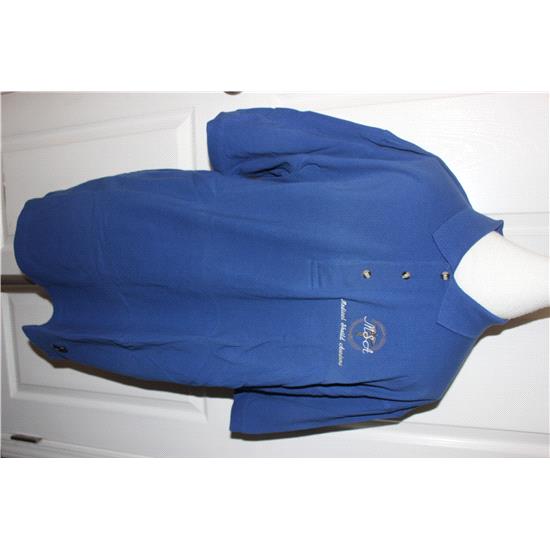 Medical Shield Academy Royal Blue Polo Shirt