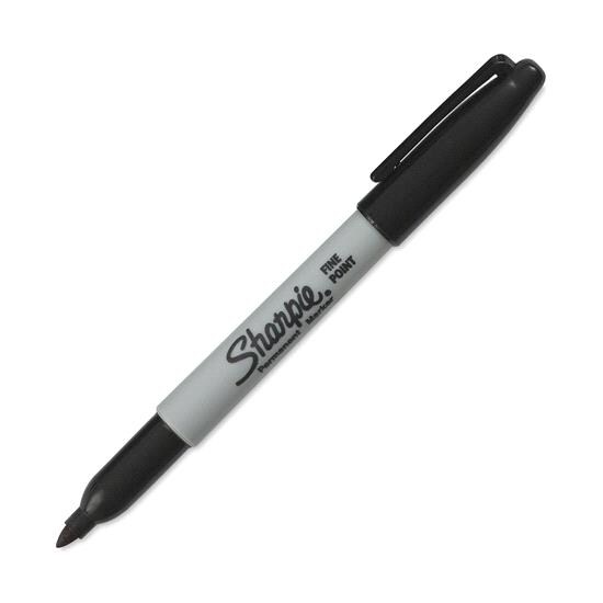 SHARPIE FINE PT MRKR BLK FINE (ITEM:21316-2001)