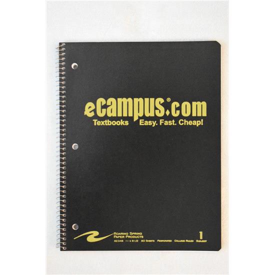 ECAMPUS NOTEBOOK BLACK