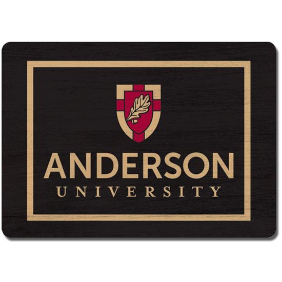 Anderson University Wood Magnet