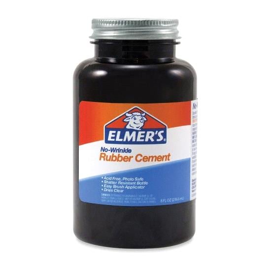 Elmer's Rubber Cement - 8 oz, Metal Can (ITEM:23903-1005)