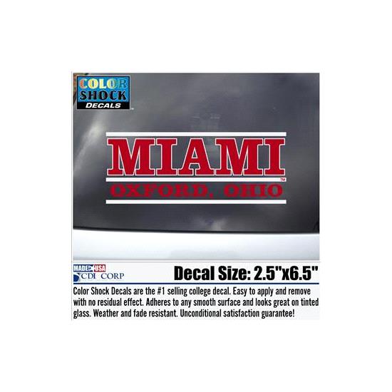 CDI M Miami Decal