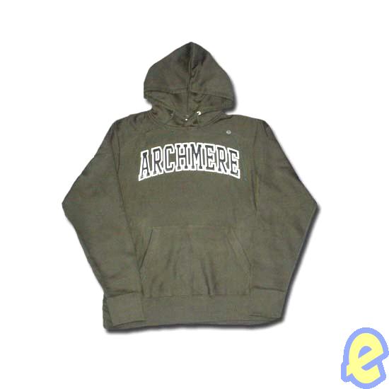 Archmere Appliqued Arch Hoody Hunter Green