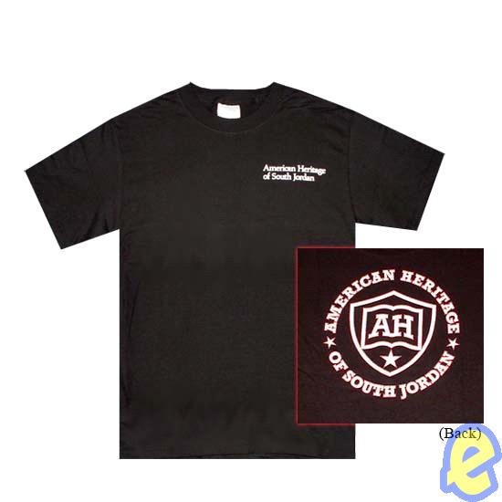 American Heritage of South Jordan Black T-Shirt