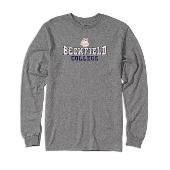 Beckfield College Founding Year Long Sleeve T-Shirt - Graphite