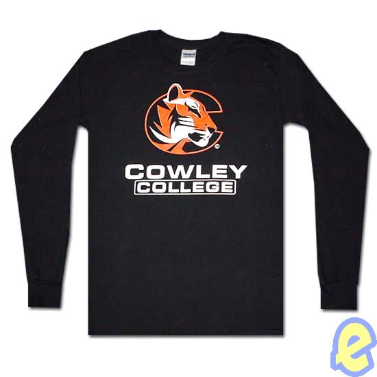 Cowley College Black Long Sleeve T-Shirt