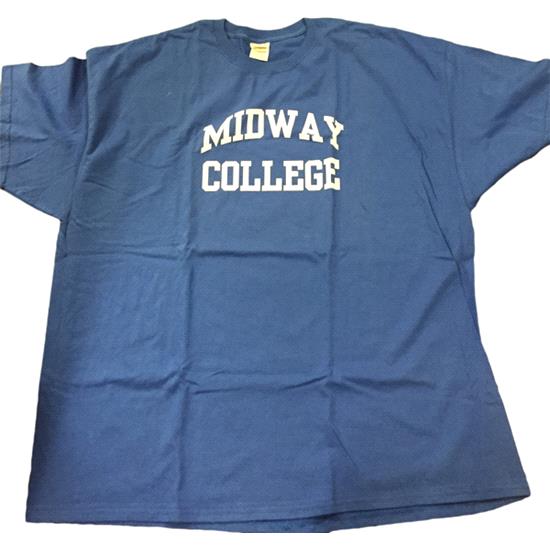 Midway College Arched Royal T-Shirt