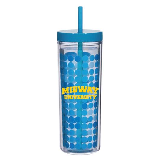 Midway Color Changing Tumbler - Clear/Blue