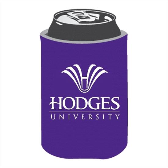 Hodges University Drinkware Collapsible Can Cooler - Purple