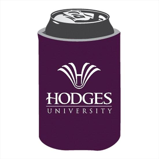 Hodges University Drinkware Collapsible Can Cooler - Burgundy