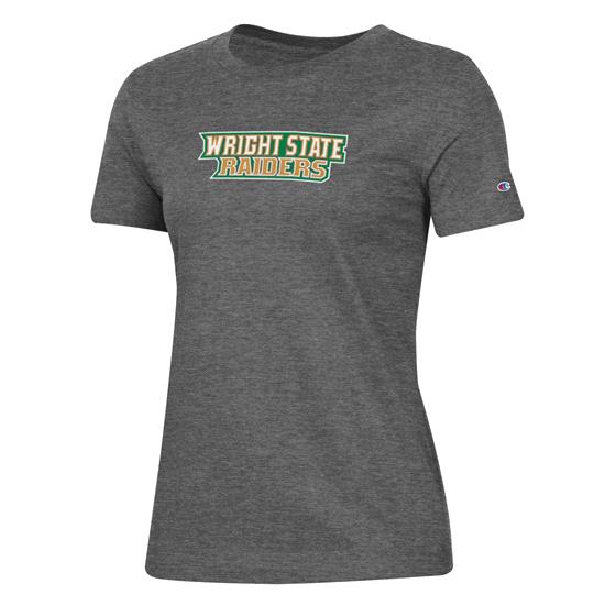 Wright State University Raiders College Mom Womens T-Shirt Heather Grey  Small at  Women's Clothing store